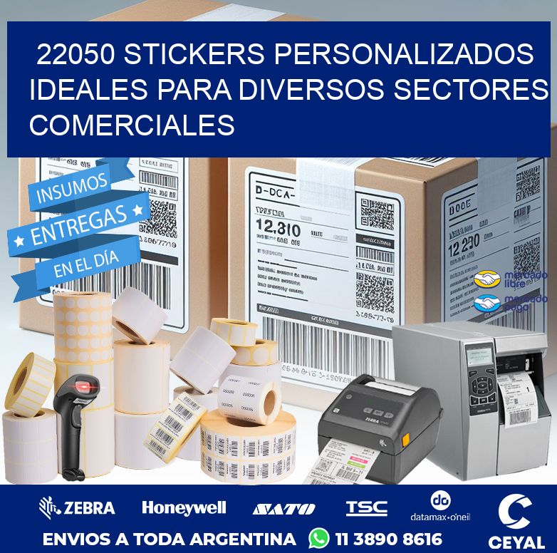 22050 STICKERS PERSONALIZADOS IDEALES PARA DIVERSOS SECTORES COMERCIALES
