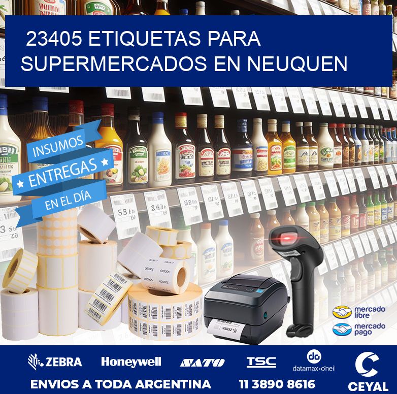23405 ETIQUETAS PARA SUPERMERCADOS EN NEUQUEN