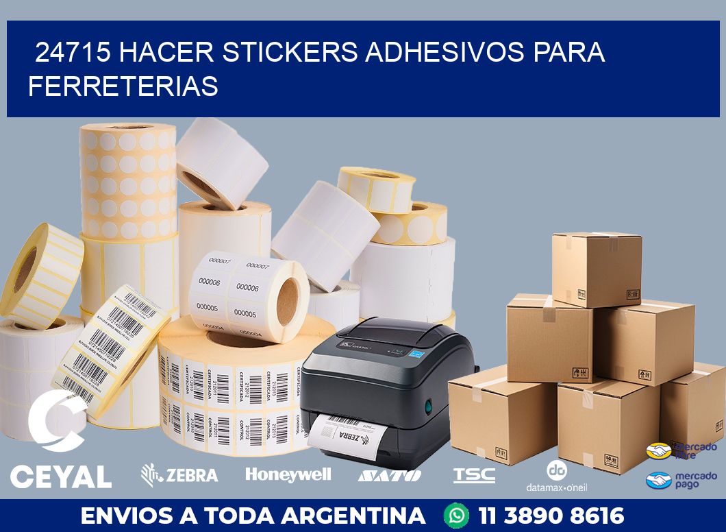 24715 HACER STICKERS ADHESIVOS PARA FERRETERIAS