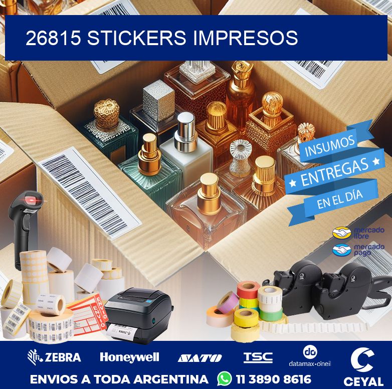 26815 STICKERS IMPRESOS