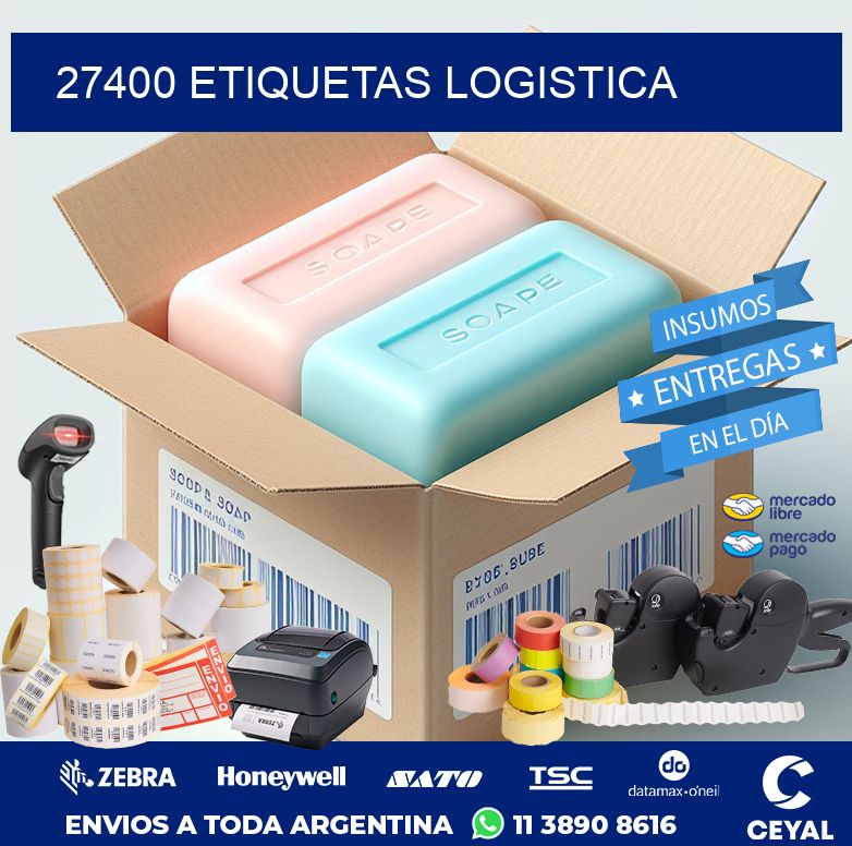 27400 ETIQUETAS LOGISTICA