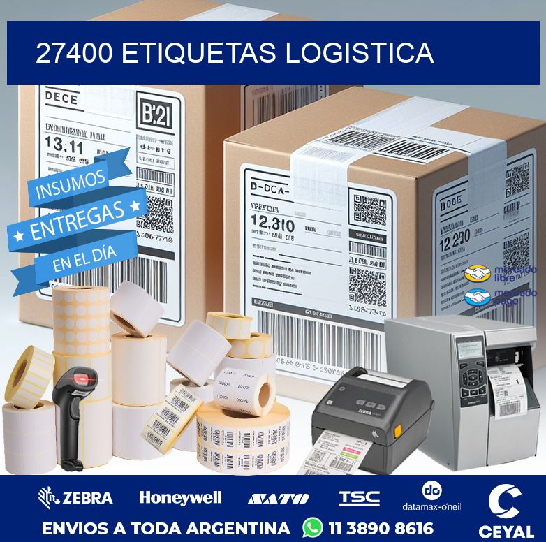 27400 ETIQUETAS LOGISTICA