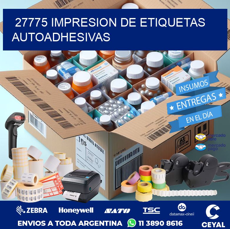 27775 IMPRESION DE ETIQUETAS AUTOADHESIVAS