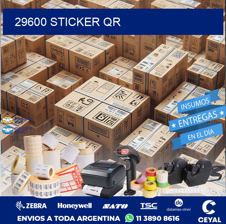 29600 STICKER QR