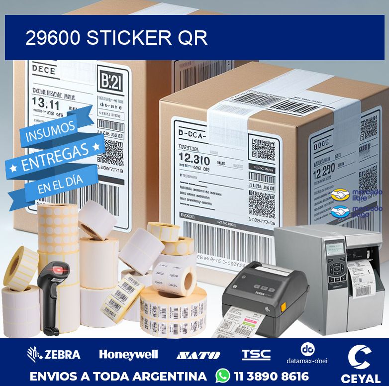 29600 STICKER QR