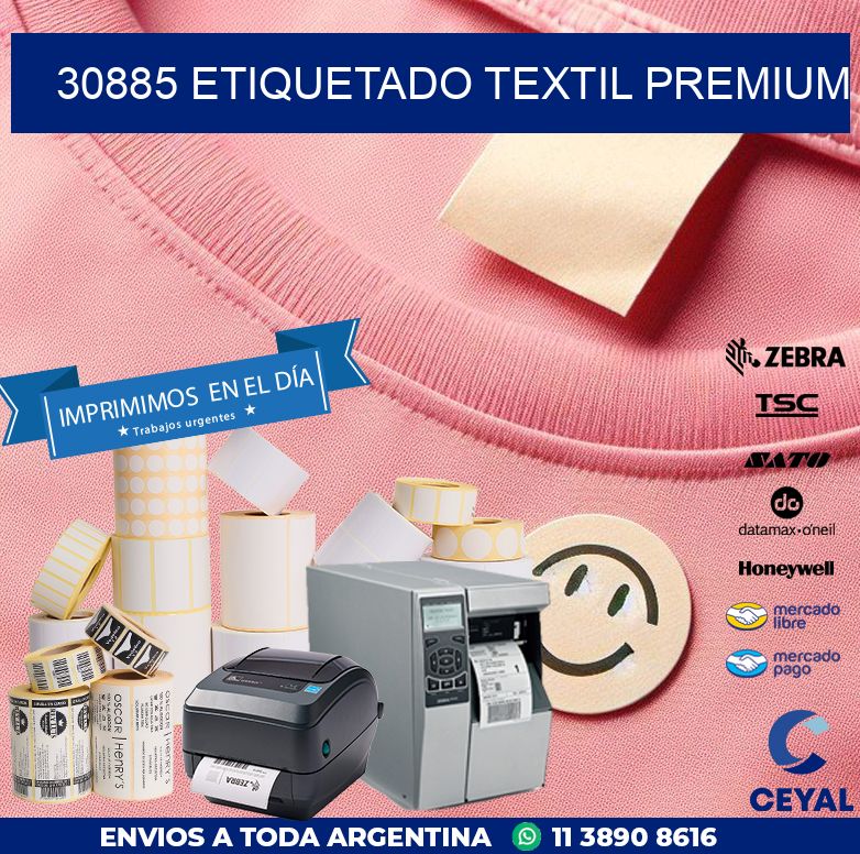 30885 ETIQUETADO TEXTIL PREMIUM