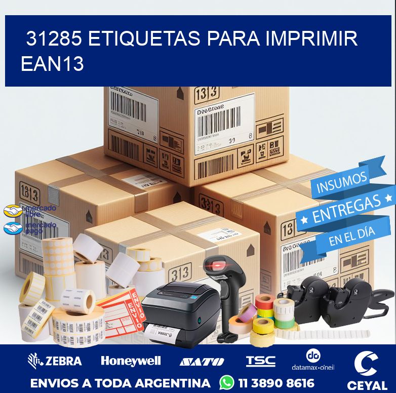 31285 ETIQUETAS PARA IMPRIMIR EAN13