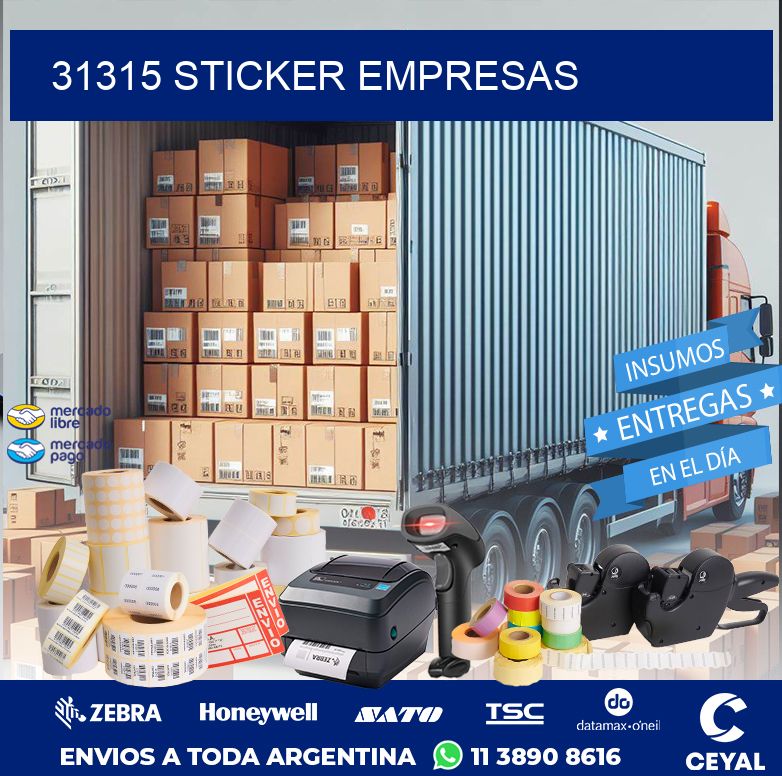 31315 STICKER EMPRESAS