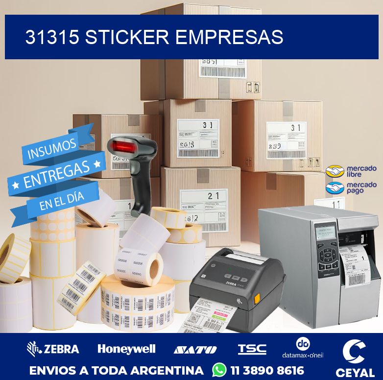 31315 STICKER EMPRESAS