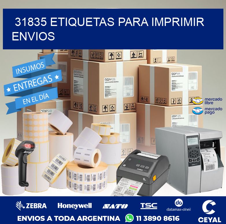 31835 ETIQUETAS PARA IMPRIMIR ENVIOS
