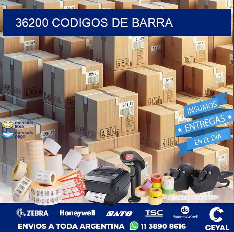 36200 CODIGOS DE BARRA