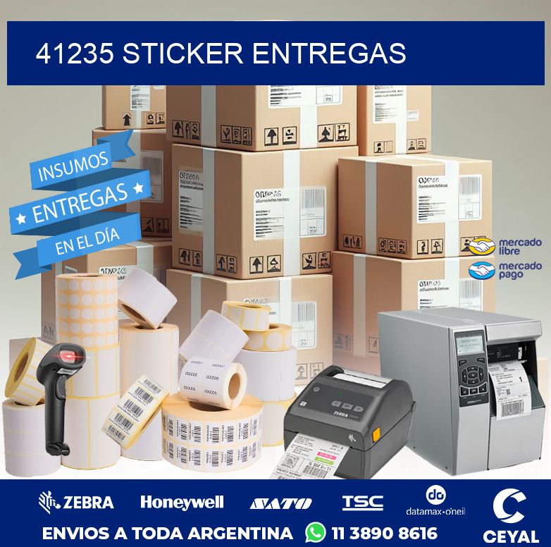 41235 STICKER ENTREGAS