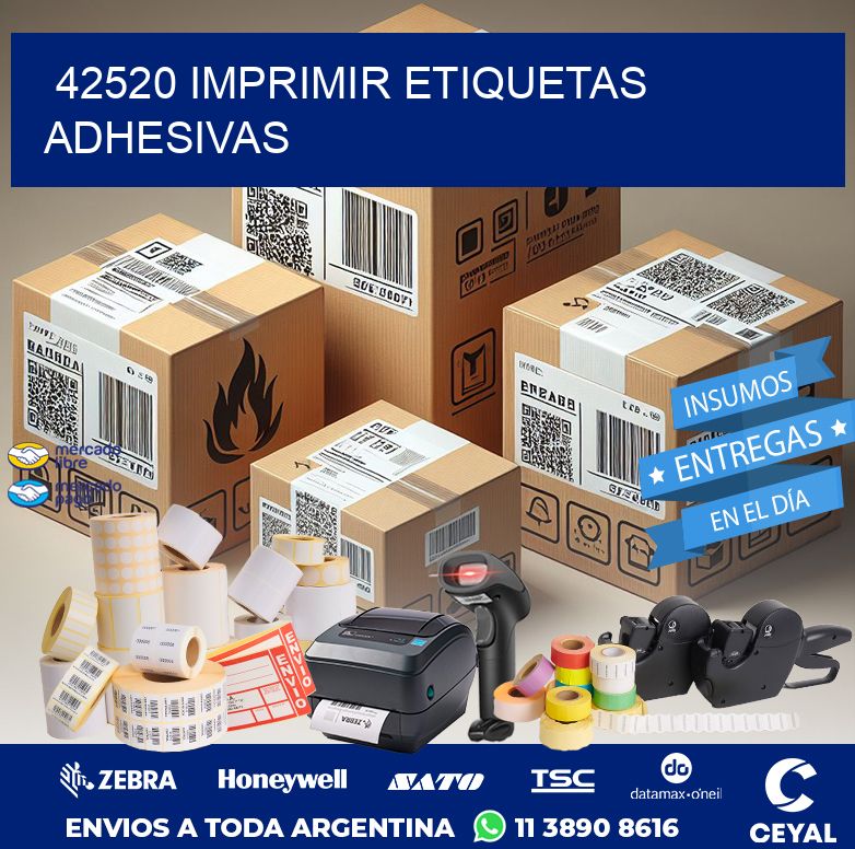 42520 IMPRIMIR ETIQUETAS ADHESIVAS
