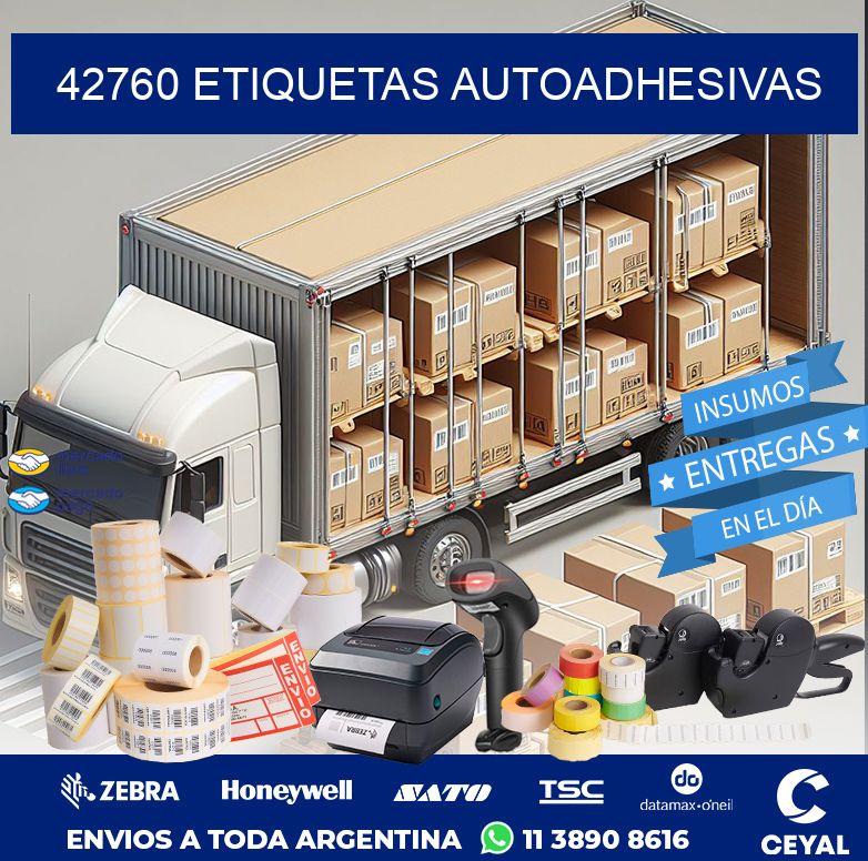 42760 ETIQUETAS AUTOADHESIVAS