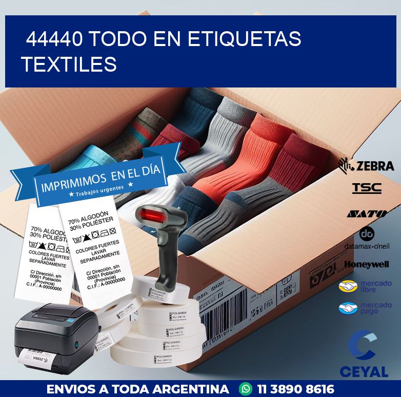 44440 TODO EN ETIQUETAS TEXTILES