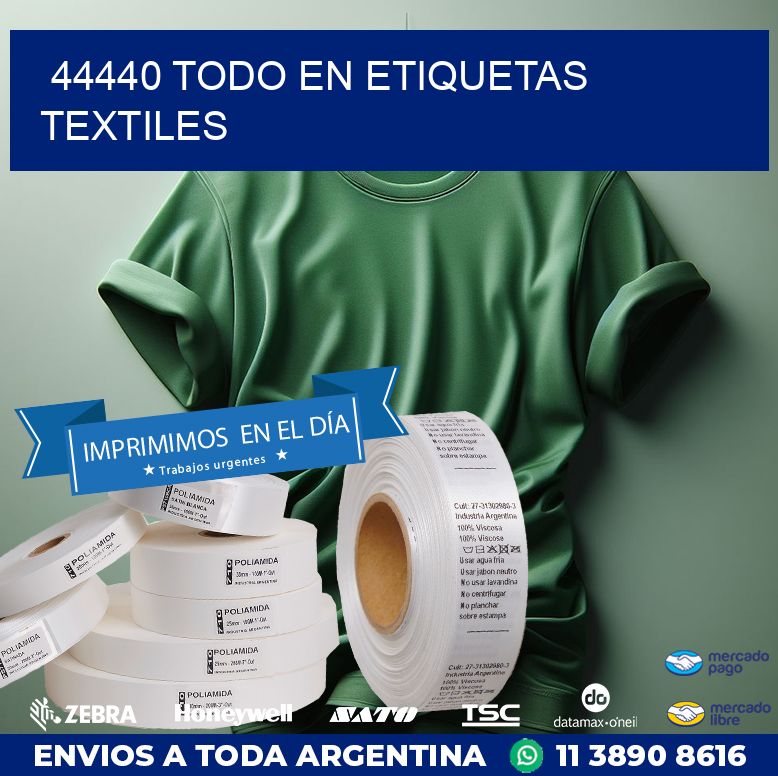 44440 TODO EN ETIQUETAS TEXTILES