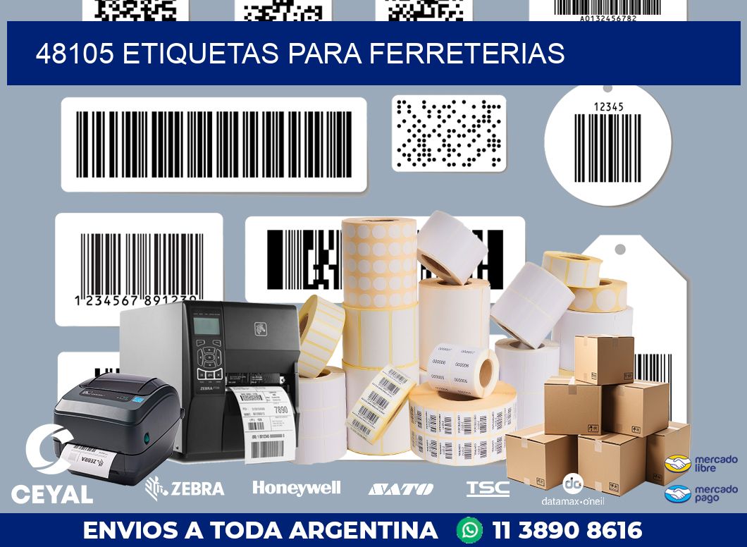 48105 ETIQUETAS PARA FERRETERIAS