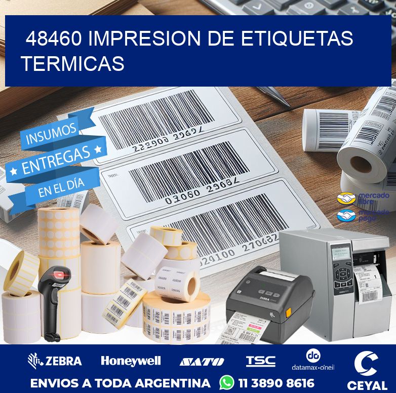 48460 IMPRESION DE ETIQUETAS TERMICAS