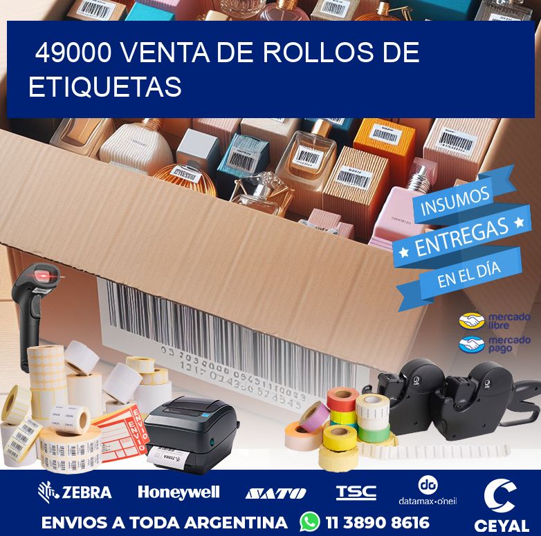 49000 VENTA DE ROLLOS DE ETIQUETAS