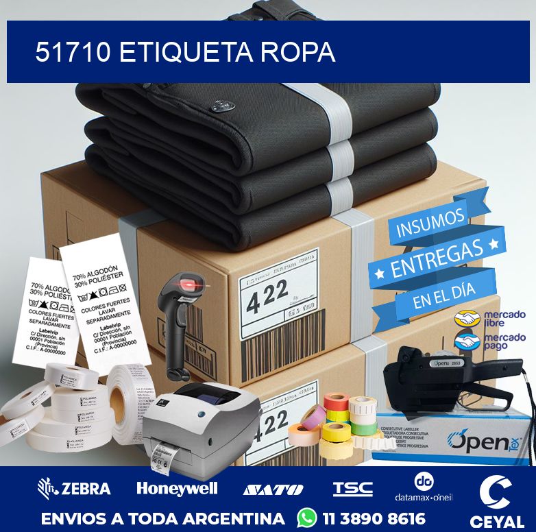 51710 ETIQUETA ROPA