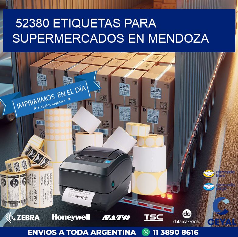52380 ETIQUETAS PARA SUPERMERCADOS EN MENDOZA
