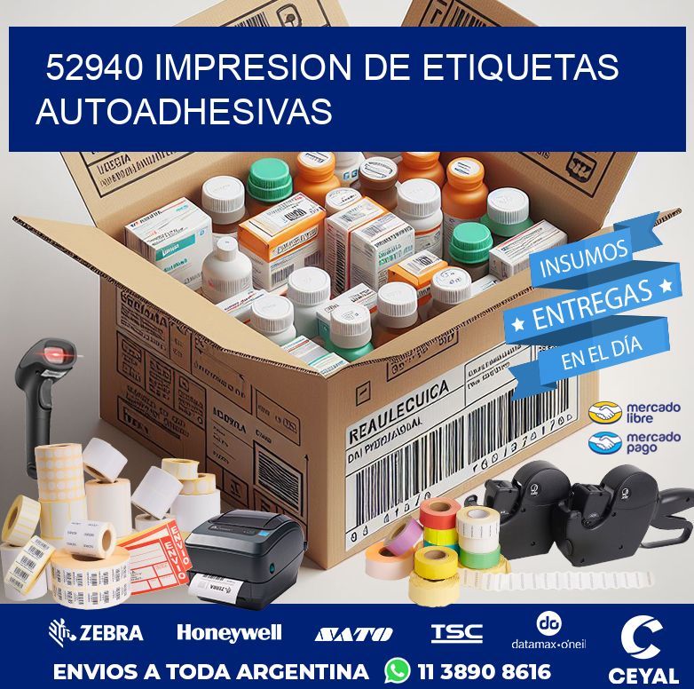 52940 IMPRESION DE ETIQUETAS AUTOADHESIVAS