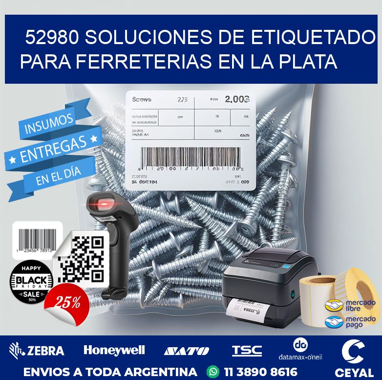 52980 SOLUCIONES DE ETIQUETADO PARA FERRETERIAS EN LA PLATA