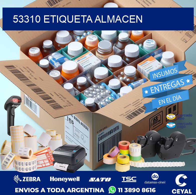 53310 ETIQUETA ALMACEN