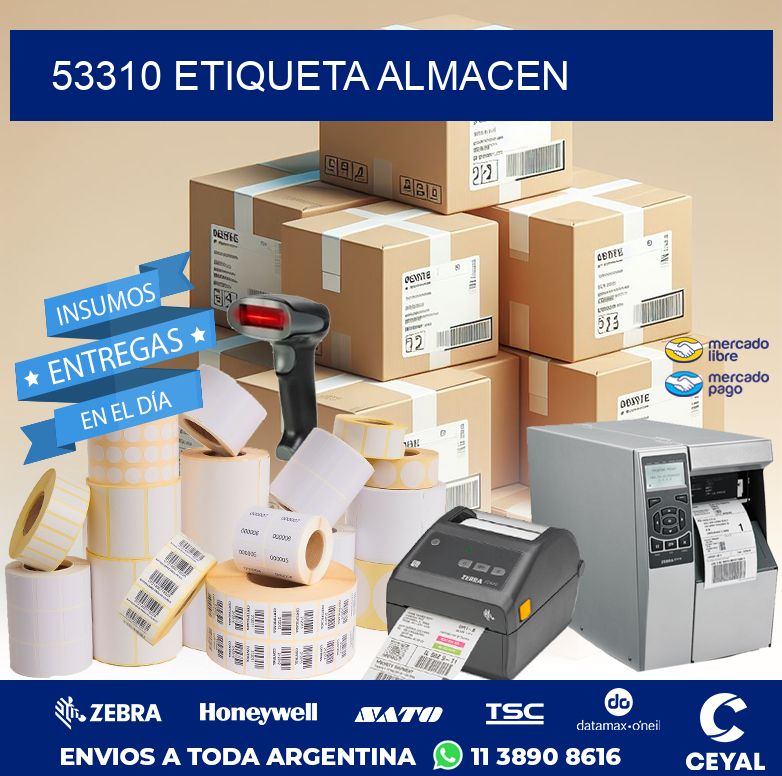 53310 ETIQUETA ALMACEN