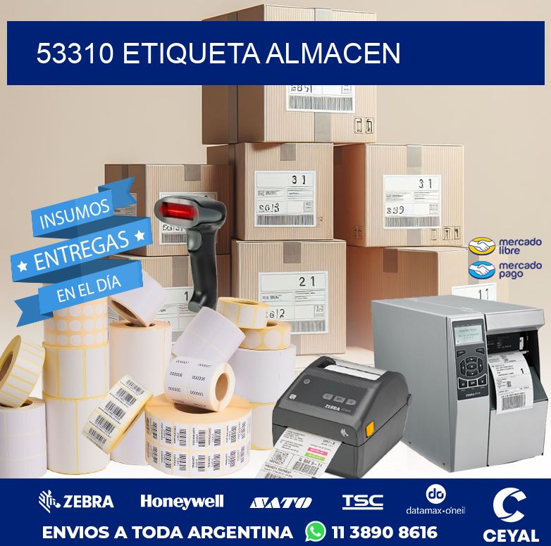 53310 ETIQUETA ALMACEN