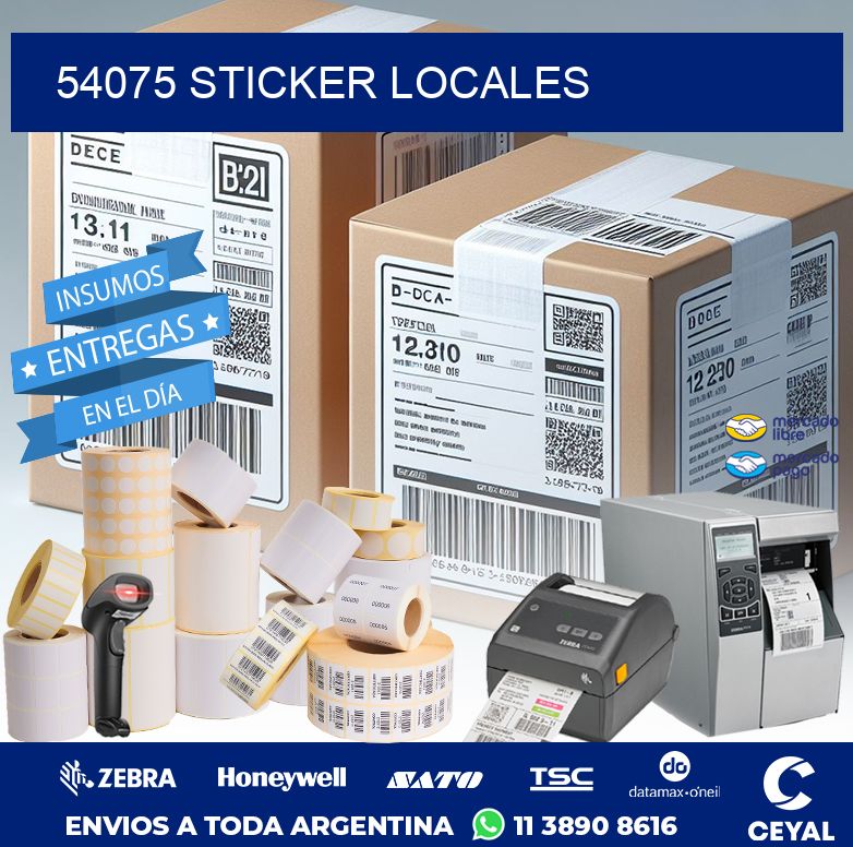 54075 STICKER LOCALES