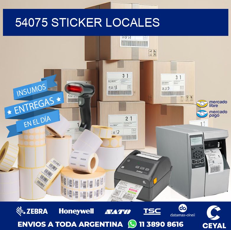 54075 STICKER LOCALES
