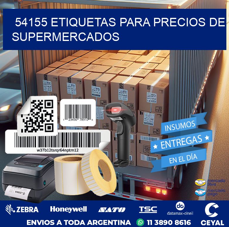 54155 ETIQUETAS PARA PRECIOS DE SUPERMERCADOS