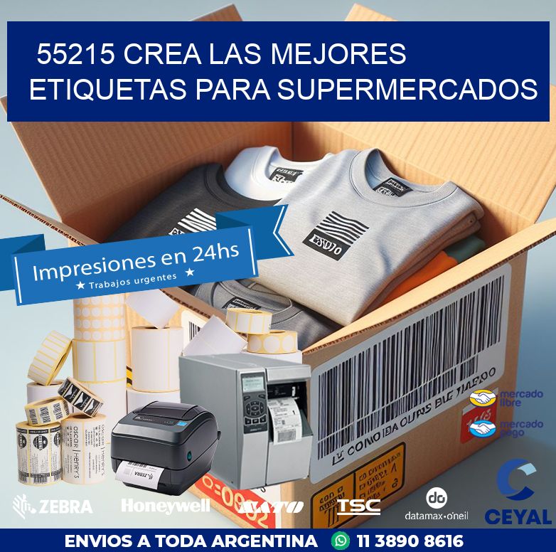 55215 CREA LAS MEJORES ETIQUETAS PARA SUPERMERCADOS