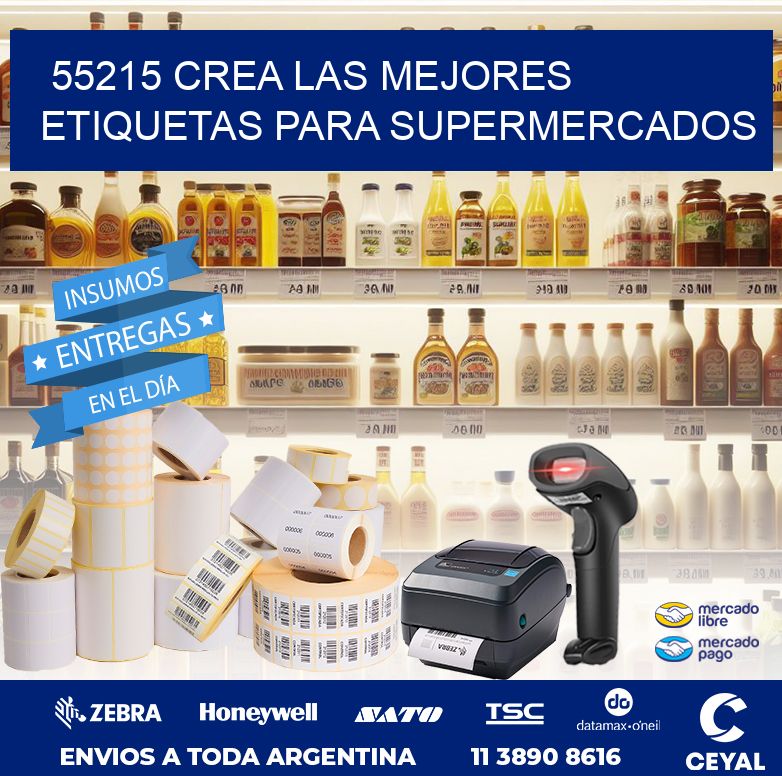 55215 CREA LAS MEJORES ETIQUETAS PARA SUPERMERCADOS