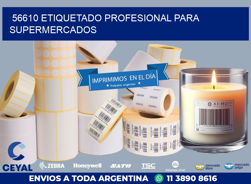 56610 ETIQUETADO PROFESIONAL PARA SUPERMERCADOS