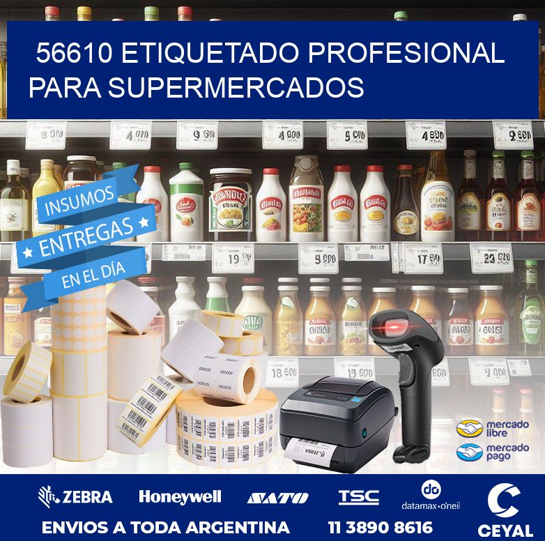 56610 ETIQUETADO PROFESIONAL PARA SUPERMERCADOS
