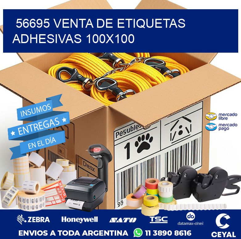 56695 VENTA DE ETIQUETAS ADHESIVAS 100X100