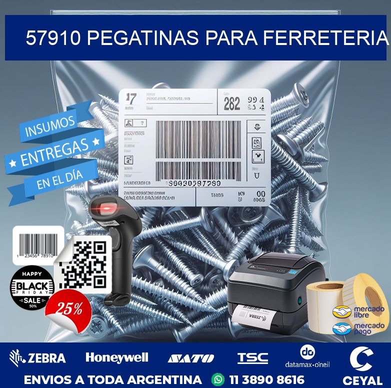 57910 PEGATINAS PARA FERRETERIA