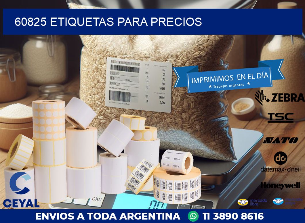 60825 ETIQUETAS PARA PRECIOS