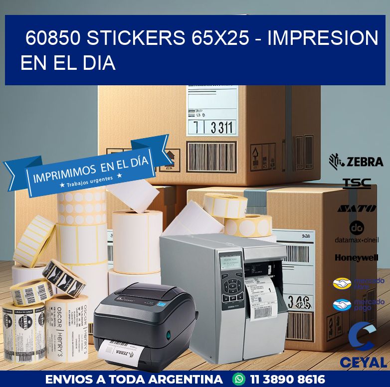 60850 STICKERS 65×25 – IMPRESION EN EL DIA