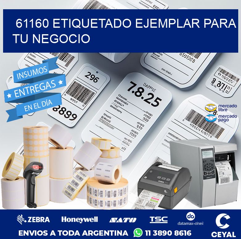 61160 ETIQUETADO EJEMPLAR PARA TU NEGOCIO