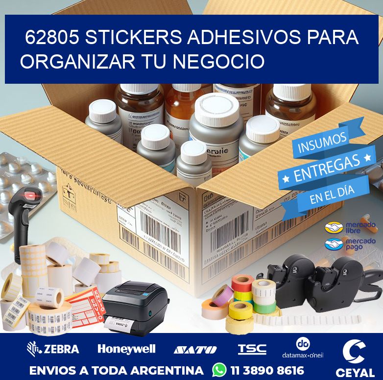 62805 STICKERS ADHESIVOS PARA ORGANIZAR TU NEGOCIO