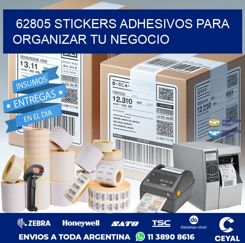 62805 STICKERS ADHESIVOS PARA ORGANIZAR TU NEGOCIO