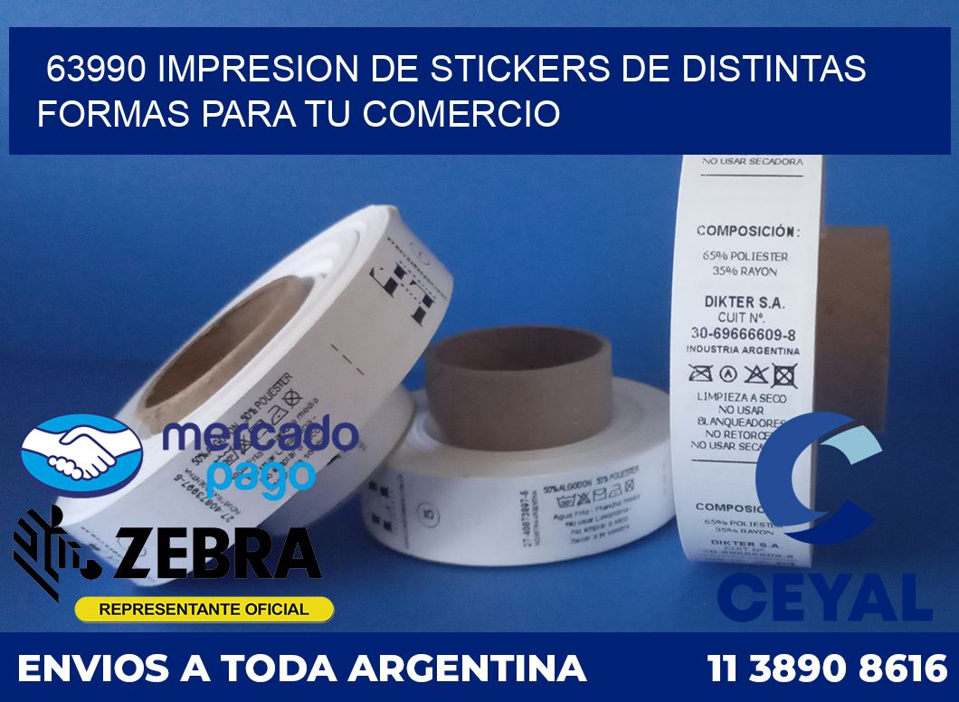 63990 IMPRESION DE STICKERS DE DISTINTAS FORMAS PARA TU COMERCIO