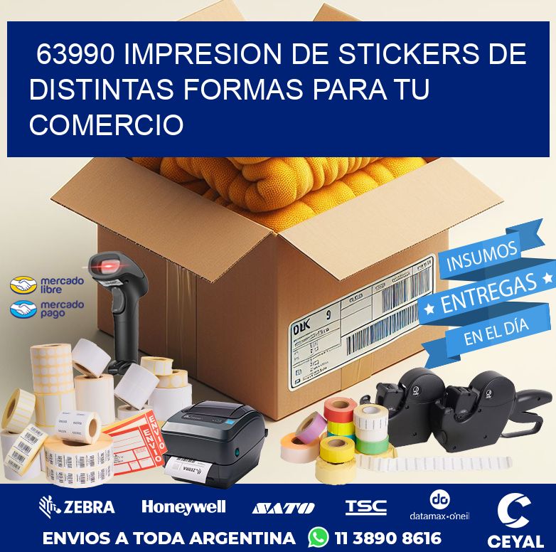 63990 IMPRESION DE STICKERS DE DISTINTAS FORMAS PARA TU COMERCIO