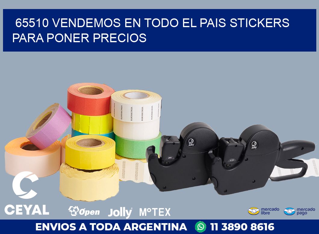 65510 VENDEMOS EN TODO EL PAIS STICKERS PARA PONER PRECIOS