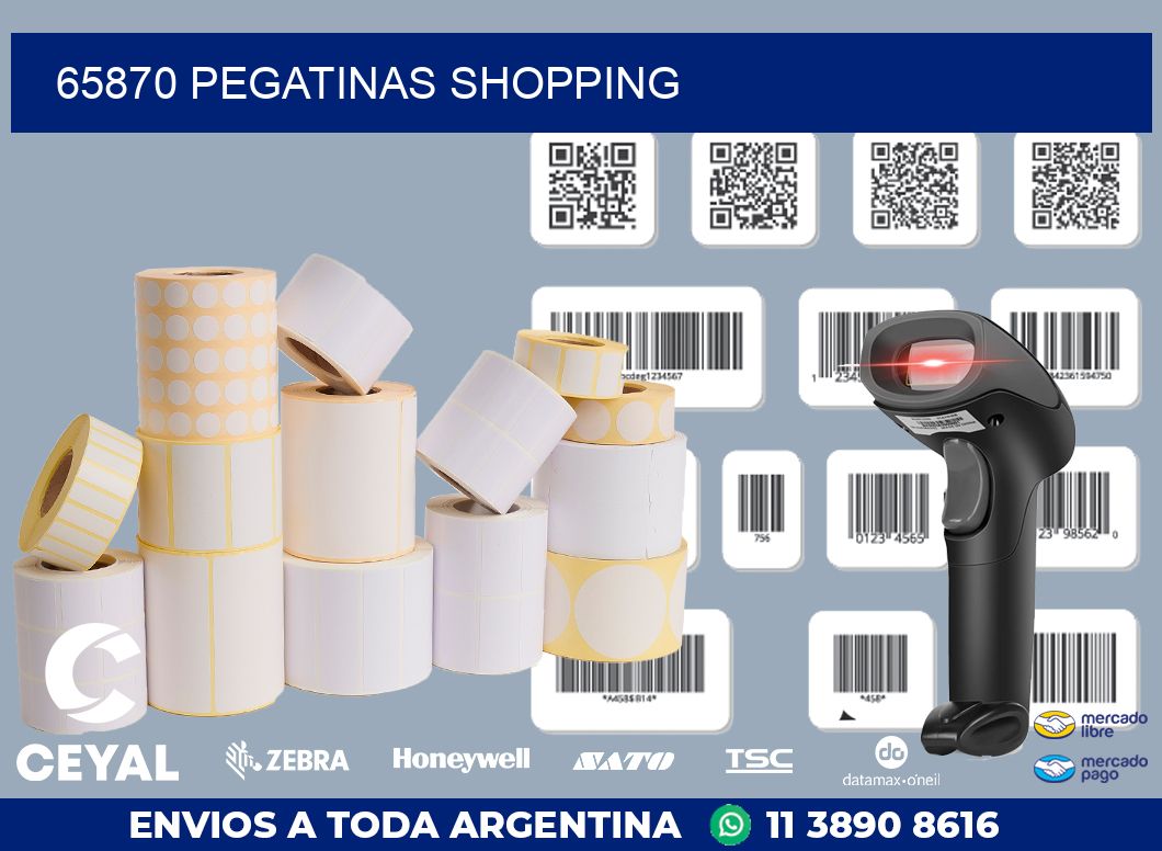 65870 PEGATINAS SHOPPING