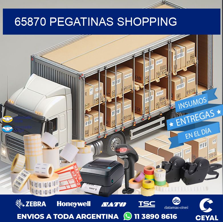 65870 PEGATINAS SHOPPING