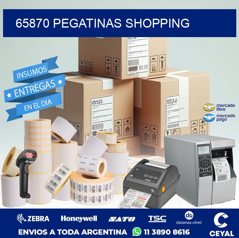 65870 PEGATINAS SHOPPING